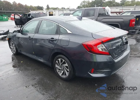 2017 Honda Civic Ex from USA, damaged, VIN 2HGFC2F78HH555451